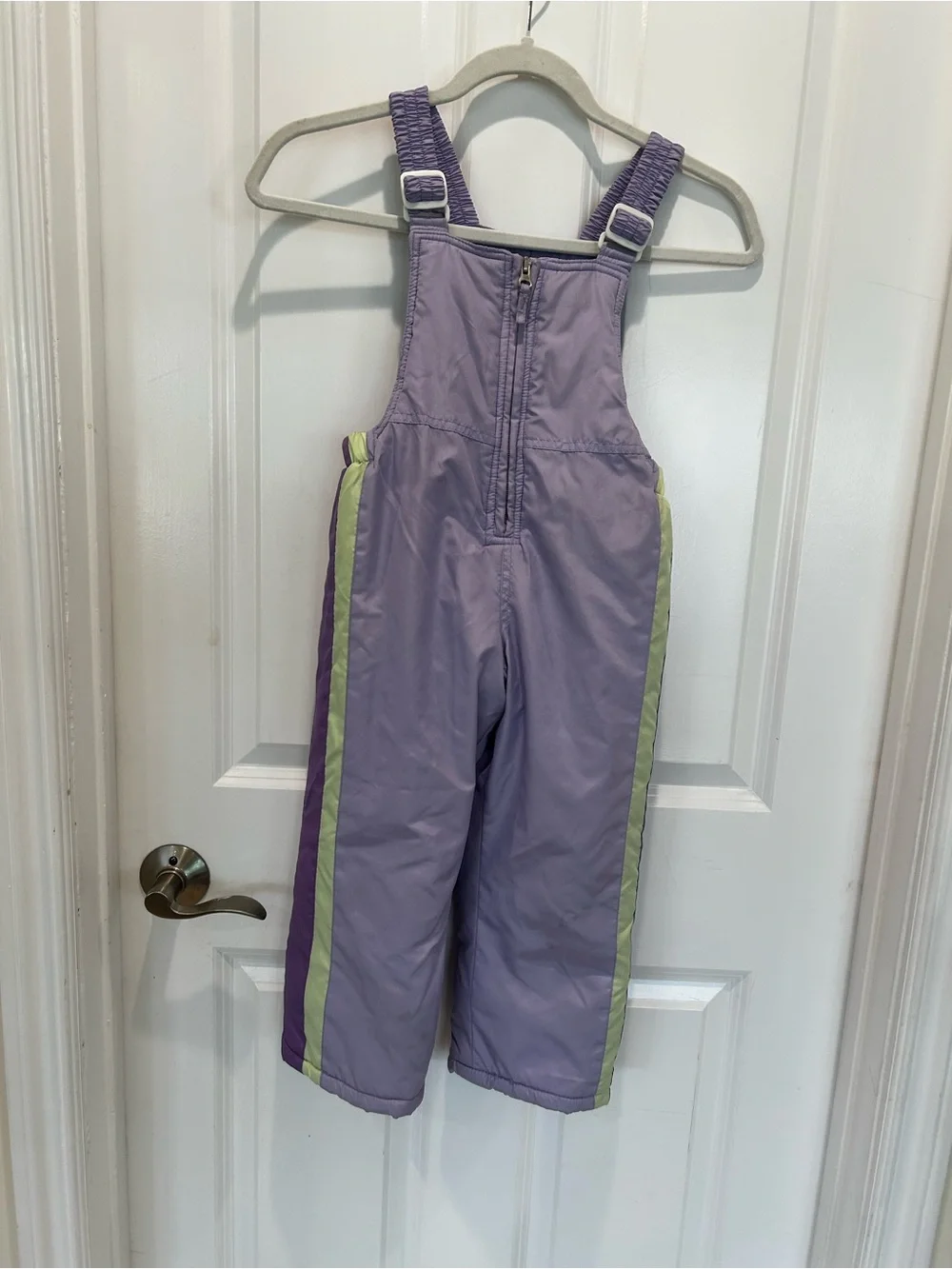 Pacific Trails Kids Purple Snow Overalls Ski Pants Winter Snowsuit